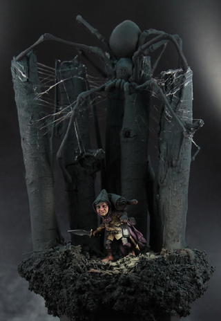 Illustration for article titled This Is A Painted Hobbit Miniature